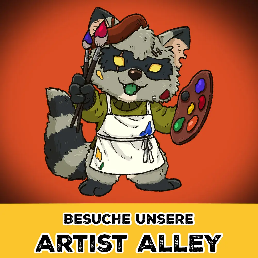Besuche unsere Artist Alley