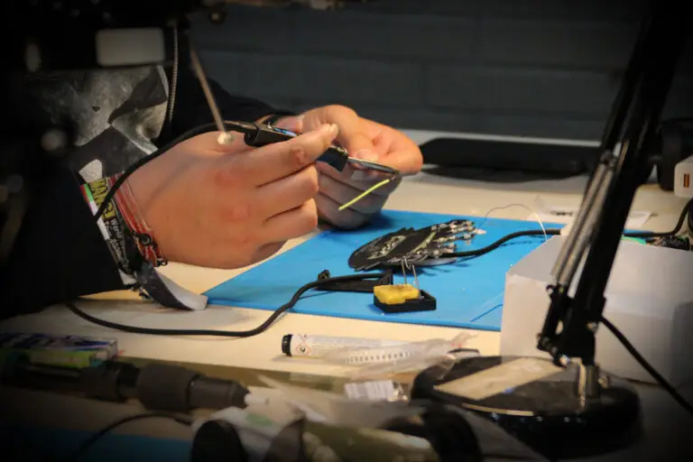 Bilder KrönchenCon 2026 - Lötkurs mit HaSi e.V. und dem FabLab